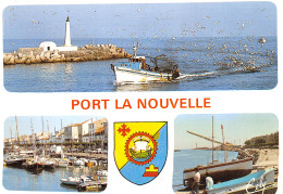 PORT LA NOUVELLE Retour De Peche Le Port De Plaisance Le Chenal 23(scan Recto-verso) MB2343 - Port La Nouvelle