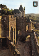 CARCASSONNE Vue Sur Les Defenses De La Porte D Aude 21(scan Recto-verso) MB2344 - Carcassonne