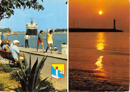 PORT LA Nouveun Coin De Promenade Le Phare Et La Jetee 3(scan Recto-verso) MB2345 - Port La Nouvelle