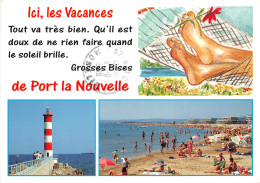 PORT LA Nouvelle Ici Les Vacances 15(scan Recto-verso) MB2345 - Port La Nouvelle