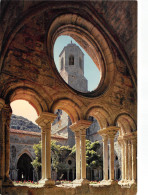 NARBONNE Abbaye De Fontfroide Le Cloitre Et Le Clocher 15(scan Recto-verso) MB2346 - Narbonne