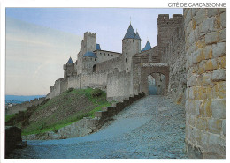 CITE De CARCASSONNE La Porte D Aude Le Chateau Comtal 29(scan Recto-verso) MB2346 - Carcassonne