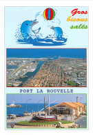 PORT LA NOUVELLE Vue Aerienne L Entree Du Port 3(scan Recto-verso) MB2351 - Port La Nouvelle