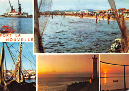 PORT LA NOUVELLE Le Port De Commerce La Plage Les Chalutiers Le Phare 18(scan Recto-verso) MB2352 - Port La Nouvelle