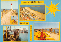 PORT LA NOUVELLE Sous Le Soleil Le Phare Vue Aerienne De La Plage Le Port 23(scan Recto-verso) MB2353 - Port La Nouvelle