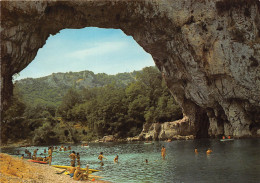 LE PONT D ARC Creuse Par Les Eaux Dans Le Rocher 27(scan Recto-verso) MB2354 - Vallon Pont D'Arc