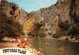 LES GORGES DE LA RDECHE Au Pont D Arc 1(scan Recto-verso) MB2355 - Vallon Pont D'Arc