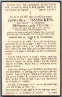 Bidprentje Kalmthout - Francken Cornelius (1864-1940) - Santini