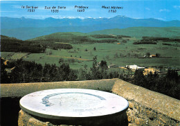 SAIANT AGREVE La Chaine Des Cevennes Vue De La Table D Orientation 14(scan Recto-verso) MB2363 - Saint Agrève