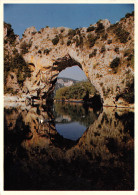 LE PONT D ARC Majestueuse Arche Naturelle De 34 M De Hauteur 16(scan Recto-verso) MB2366 - Vallon Pont D'Arc