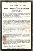 Bidprentje Kanegem - Van Renterghem Marie Emma (1879-1932) - Andachtsbilder