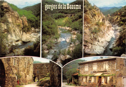 LES GORGES DE LA BEAUME Entre Joyeuse Et Valgorge 16(scan Recto-verso) MB2376 - Autres & Non Classés