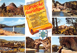 L ARDECHE TOURISTIQUE 10(scan Recto-verso) MB2377 - Altri & Non Classificati