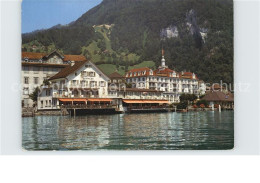 12503728 Gersau Vierwaldstaettersee Seehotel Schwert Partie Am See Gersau - Other & Unclassified