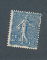 FRANCE - N° 132 NEUF* AVEC CHARNIERE - COTE : 80€ - 1903 - 1903-60 Semeuse Lignée