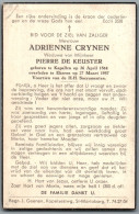 Bidprentje Kapellen - Crynen Adrienne (1864-1957) - Images Religieuses