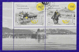 Liechtenstein  2020  Mi.Nr. 1971 / 72 , EUROPA  CEPT Botenpost - Gestempelt / Fine Used / (o) - 2020