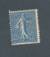 FRANCE - N° 132 NEUF* AVEC CHARNIERE - COTE : 80€ - 1903 - 1903-60 Säerin, Untergrund Schraffiert
