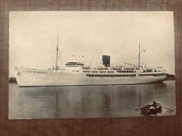 COMPAGNIE GENERALE TRANSATLANTIQUE French Line VILLE D EBORDEAUX Ligne Du Maroc - Steamers