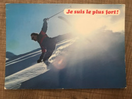 Je Suis Le Plus Fort ! Ski Neige - Wintersport