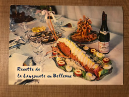 GASTRONOMIE FRANCAISE Langoustes, Homards Ou Crabes Recette La Langouste En Bellevue - Recipes (cooking)