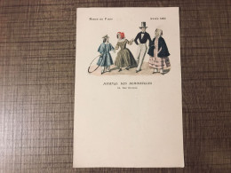 Modes De Paris Année 1832 JOURNAL DES DEMOISELLES 14 Rue Drouot - Mode