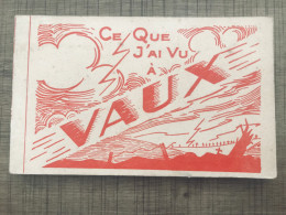 Carnet Ce Que J'ai Vu à Vaux Verdun Editions - War 1914-18