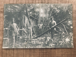 3 Soldats Forêt Cabane - Other & Unclassified