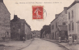 Environs De Laval (53 Mayenne) Entrammes L'entrée - édit. L. N° 1293 Circulée 1907 - Laval