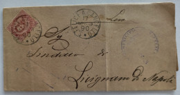 1890 - Documento Del Municipio Di S.Felice Al Cancello (SA) Riguardo La Leva Del 1870 - Marcophilia