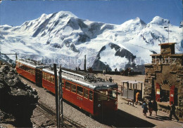 12491052 Gornergratbahn Zermatt Station Gornergrat Liskamm Castor Pollux Gornerg - Sonstige & Ohne Zuordnung