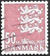 Denmark Danmark Dänemark 2010 Definitives Coat Of Arms 50 DKR Michel Nr. 1583 Cancelled Oblitere Gestempelt Used Oo - Usado