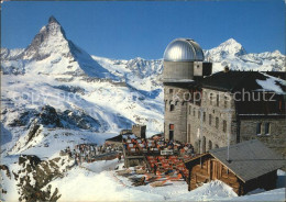 12486313 Gornergrat Zermatt Blick Zum Matterhorn Gornergrat Zermatt - Andere & Zonder Classificatie
