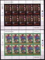 Albanien Briefmarken Europa CEPT MI-NR. 2928-2929 Postfrisch 50 Kleinbogensätze 2003 Plakatkunst - Albanien