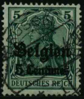 BES 1WK LP BELGIEN Nr 2 Gestempelt X0E905A - Occupazione 1914 – 18