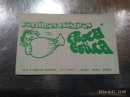 Calendário, Horário Das Pastilhas Puxa Estica - O Teu Buble Gum - Kleinformat : 1981-90