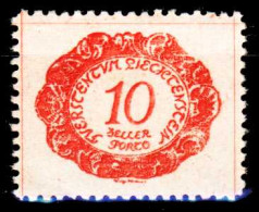 LIECHTENSTEIN PORTOMARKEN 1920 Nr 2 Postfrisch X26419E - Segnatasse