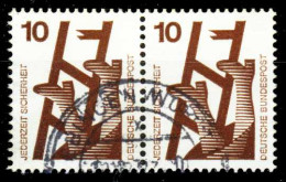 BRD DS UNFALLV Nr 696A Postfrisch WAAGR PAAR X27C6A6 - Unused Stamps