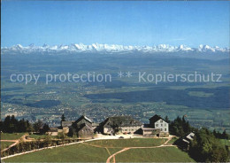 12484723 Solothurn Fliegeraufnahme Kurhaus Hotel Weissenstein Mit Alpenkette Sol - Altri & Non Classificati