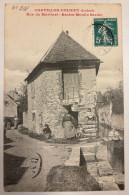 Chatillon-Coligny Rue Du Martinet-Ancien Moulin Bardin Cachet BM Voyagé Vers Viet-nam Tonkin 1910 - Chatillon Coligny