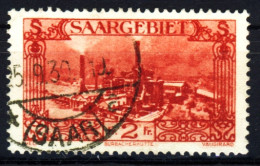 SAARGEBIET 1926 Nr 119 Gestempelt X3BEF36 - Usati