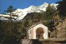 12482971 Saas-Fee Kapelle Maria Zur Hohen Stiege Taeschhorn Dom Suedlenz Wallise - Andere & Zonder Classificatie