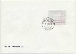 SCHWEIZ ATM Nr 3 BRIEF EF S9109A6 - Automatic Stamps