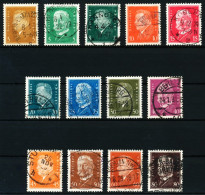 D-REICH 1928 Nr 410-422 Zentrisch Gestempelt X5DABDA - Used Stamps