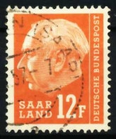 SAAR OPD 1957 Nr 414 Gestempelt X5FA1B2 - Oblitérés