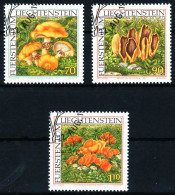 LIECHTENSTEIN 1997 Nr 1152-1154 Gestempelt SA19286 - Gebruikt