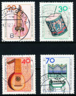 BERLIN 1973 Nr 459-462 Zentrisch Gestempelt X610D26 - Used Stamps