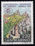 World Tourism Conference - 1980 - Unused Stamps