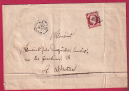 N°17A PC 2143 MONTREUIL SUR MER PAS DE CALAIS POUR ABBEVILLE SOMME LETTRE - 1849-1876: Klassik