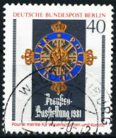 BERLIN 1981 Nr 648 Zentrisch Gestempelt X62123E - Usados